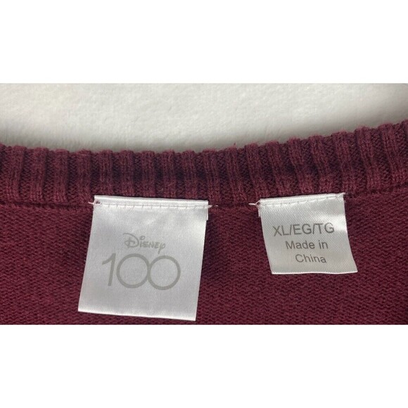 Disney Star Wars Darth Vader Christmas Sweater Mens Extra Large Red Pullover - Picture 7 of 8